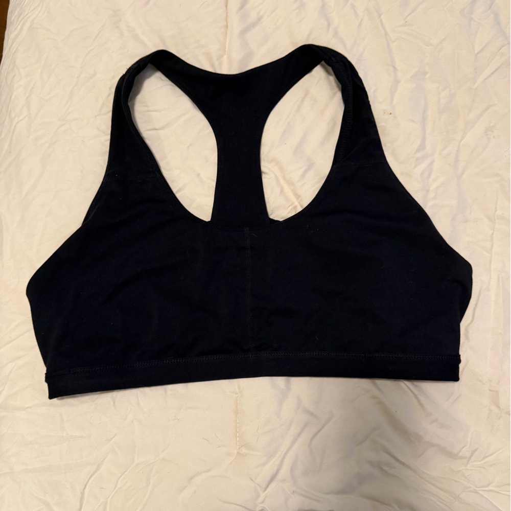 Fabletics Midnight Black Racerback Bra - Picture 2 of 2